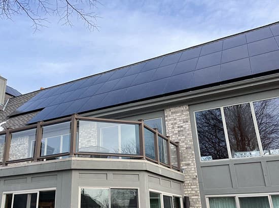 Household roof project, Germany