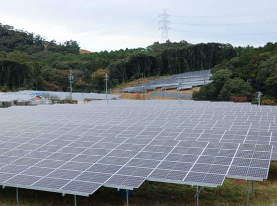 Ground power station, Japan
